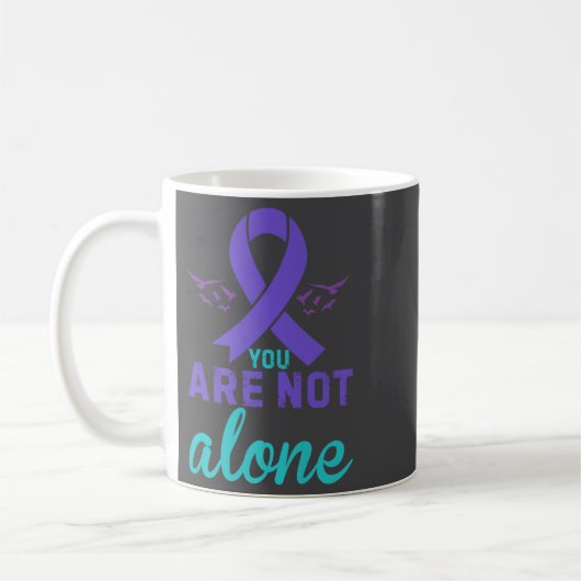 You Are Not Alone Premium  Kaffeetasse (Links)