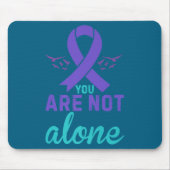 You Are Not Alone Premium  Mousepad (Vorne)