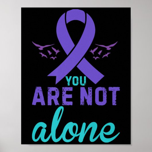 You Are Not Alone Premium  Poster (Vorne)