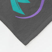 You Are Not Alone Suicide Prevention Awareness Fleecedecke (Ecke)