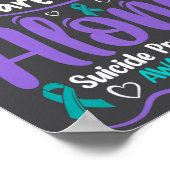 You Are Not Alone Suicide Prevention Awareness Pre Poster (Ecke)