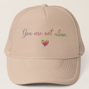 You Are Not Alone Truckerkappe