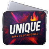 you are one of a kind don't blend be original laptopschutzhülle (Vorderseite)