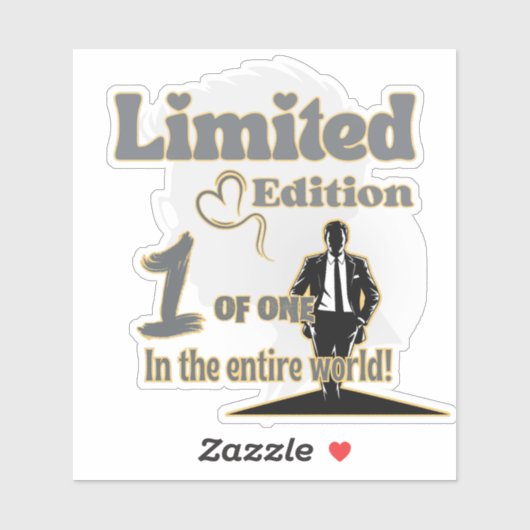 You Are One of One – Limited Edition Confidence Aufkleber (Blatt)