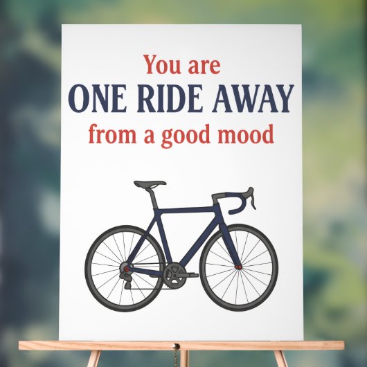 You Are One Ride Away From A Good Mood Acrylschild (Neutral)