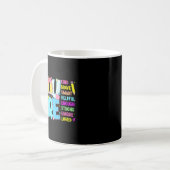 You Are Smart Brave Strong Kind Loved Motivation T Kaffeetasse (Vorderseite Links)