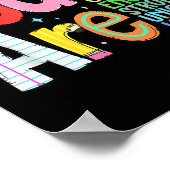 You Are Smart Brave Strong Kind Loved Motivation T Poster (Ecke)