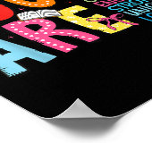 You Are Smart Brave Strong Kind Loved Motivation T Poster (Ecke)