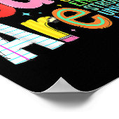 You Are Smart Brave Strong Kind Loved Motivation T Poster (Ecke)