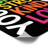 You Are Smart Brave Strong Kind Loved Motivation T Poster (Ecke)