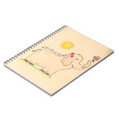 "You are so Loved" Elephant-Notebook Notizblock (Linke Seite)