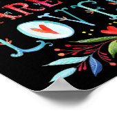 You Are So Loved Motivational Quote  Poster (Ecke)