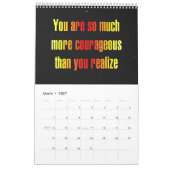"You are so much more..." Encouragement Quotes Kalender (Mär 2027)