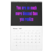 "You are so much more..." Encouragement Quotes Kalender (Feb 2027)