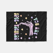 You Are Spec-tacular Speculum Obgyn Valentine Day  Fleecedecke (Vorderseite (Horizontal))