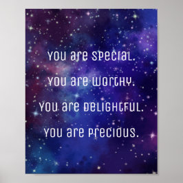 "You Are Special" Poster