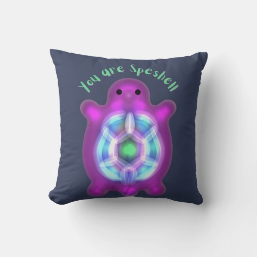 You Are Speshell Turtle Personalized Gift Kissen (Vorderseite)