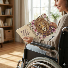 You Are Strong Lion Spiral Notebook Notizblock