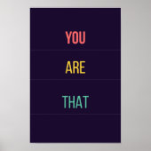 You Are That — 90s Maximalist Poster | Retro Bdrm (Vorne)