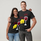You Are The Cheese To My Wine Friend Valentine's D T-Shirt (Unisex)