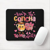 You Are The Concha To My Cafecito Funny Mexican Va Mousepad (Mit Mouse)
