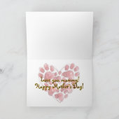 "You are the one I knead!"  Karte (Innenseite)