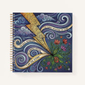 You Are The Storm Personalized Spiral Notebook Notizblock (Vorderseite)