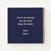 You Are The Storm Personalized Spiral Notebook Notizblock (Rückseite)