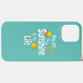 You Are The Sunshine of My Life Pärchen Mom Dad Case-Mate iPhone Hülle (Rückseite (Horizontal))