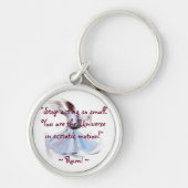 You Are The Universe! The Poetic Wisdom of RUMI Schlüsselanhänger (Vorne)