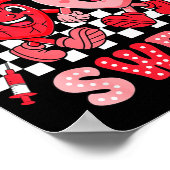 You Are Too Sweet Diabetes Awareness Insulin Valen Poster (Ecke)