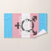 YOU ARE TRANS ENOUGH - Transgender Pride Handtuch (Handtuch)