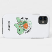You Are Turtley Awesome Flower Succulent Turtle Case-Mate iPhone Hülle (Rückseite (Horizontal))