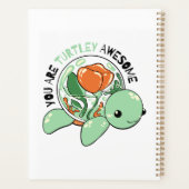 You Are Turtley Awesome Flower Succulent Turtle Planer (Rückseite)