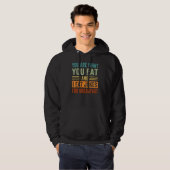 You Are What You Eat And I Eat Jokes For Breakfast Hoodie (Vorne ganz)
