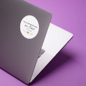 You Are Wonderfully Made Psalm 139:14 Christian  Runder Aufkleber