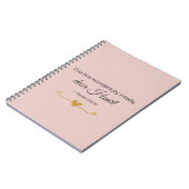 You Are Wonderfully Made – Psalm 139:14 Notebook Notizblock (Linke Seite)