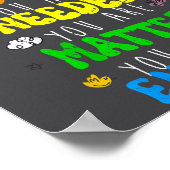 You Are Worthy You Are Loved Suicide Prevention Aw Poster (Ecke)