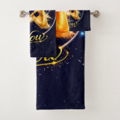 YOU ARE WOW : Make Him or Her feel special  Badhandtuch Set (Insitu)