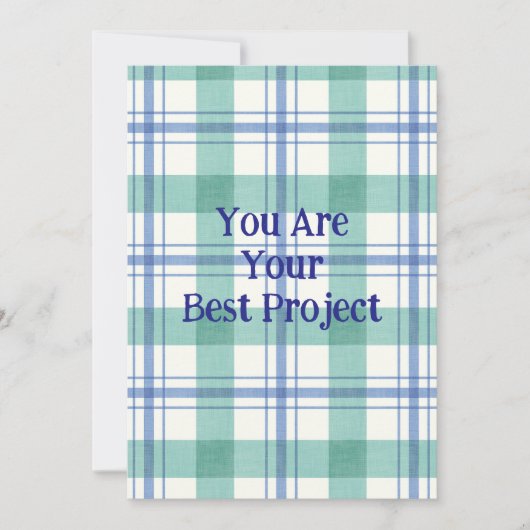 You are your best project einladung (Vorderseite)