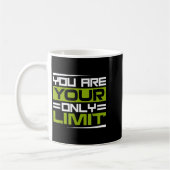 You Are Your Only Limit, Insration And Motivation  Kaffeetasse (Links)