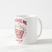 You Bake Me Crazy Mug – Funny Baking Love mug Kaffeetasse (VorderseiteRechts)