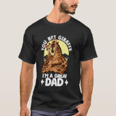 You Bet Giraffe I'm a great Dad Daughter Fathers D T-Shirt (Vorderseite)