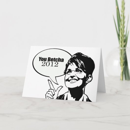 You betcha 2012 karte (Vorderseite)