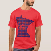 You betcha MN Flannel T-Shirt (Vorderseite)