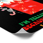 You Better Watch Out You Better Not Cry You Better Poster (Ecke)