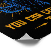 You Can Certainly Try Skeleton Wizard Fantasy Meme Poster (Ecke)