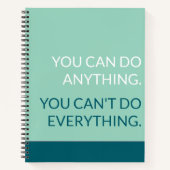 You can do anything notebook   notizblock (Vorderseite)