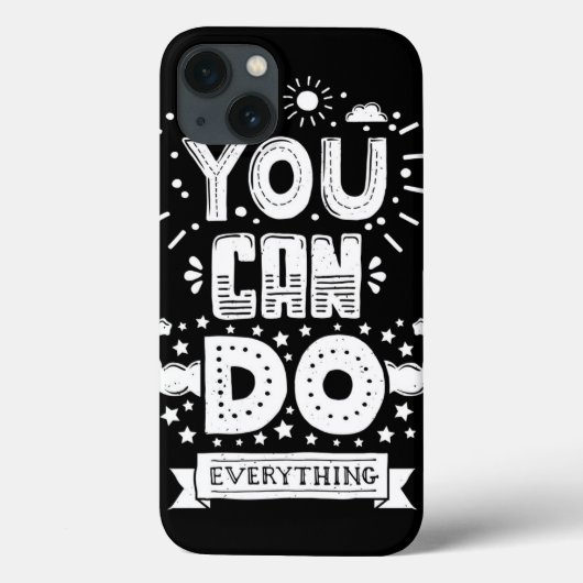 You Can Do Everything Case-Mate iPhone Hülle (Rückseite)