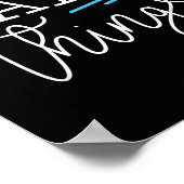 You Can Do Hard Things Insrational Quote Motivatio Poster (Ecke)